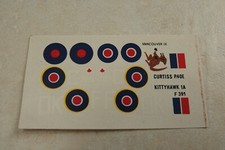 VINTAGE DECALS FROG 1/72ème F