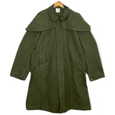 Manteau Pardessus Vert Militaire Vintage