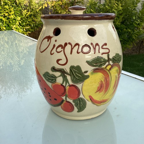 Pot oignons poterie - pot,
