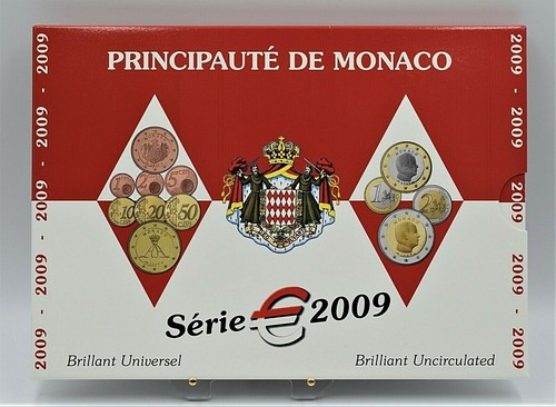 Monaco 2009 bu - euro, coinset