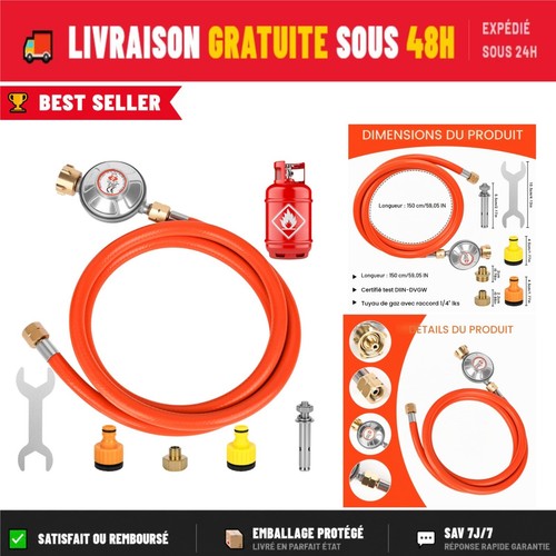 Régulateur pression gaz - de,