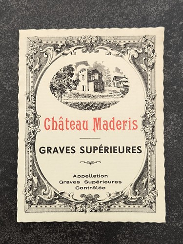 étiquette vin château - -,