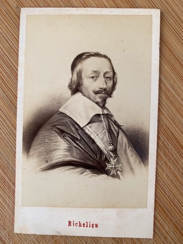 Photo carte cdv - carte, portrait