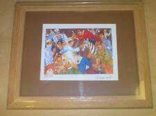 SERIGRAPHIE NUMEROTEE ET SIGNEE / GERARD GOUVRANT / LE ZEBRE / NEUF SOUS CELLO