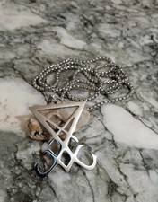 Collier plus pendentif Sigil de Lucifer