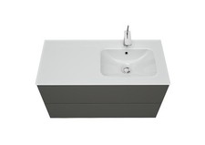 Plan vasque droite verre P.46 x L.101 cm Réf. AHPVDW01 DELPHA