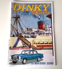 CLUB DINKY TOYS FRANCE MAGAZINE #87 LA MERCEDES 220 SE L'AUTOCAR CHAUSSON ...