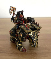 Figurine Miniature Warhammer 40 - Juggernaut et World Eater de Khorne (Métal)