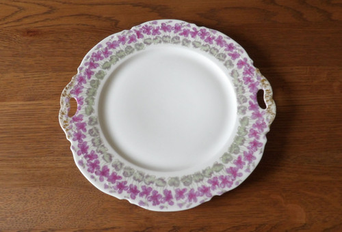 Plat gateau ancien - a,