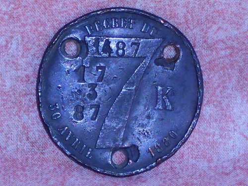 Ancienne medaille jeton - ancienne, fiscal