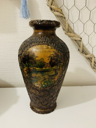 Beau vase bois - beau,