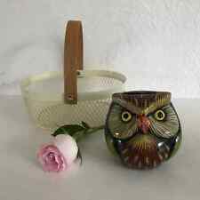 29 ⚜️ Tirelire A Casser Chouette En Céramique Hibou