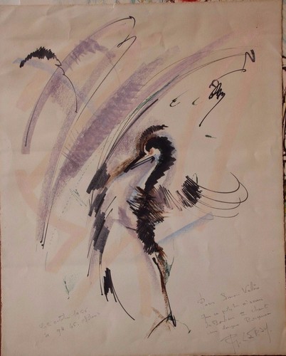 Lersy roger dessin original - lersy,