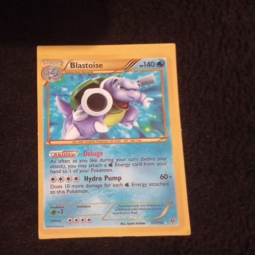 Carte pokémon blastoise - carte,