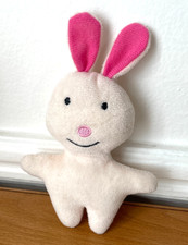 Adorable doudou Lapin Rose H=16,5cm Excellent état ❤️🩷❤️