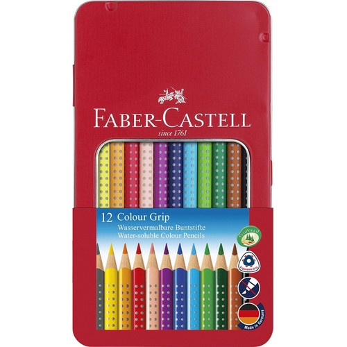Boîte métal crayons de - boîte, 12