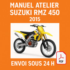 Manuel Atelier Suzuki 450 RMZ