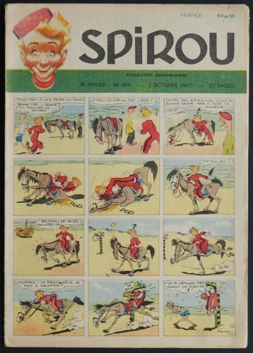 Spirou 494 1947 rare - de,