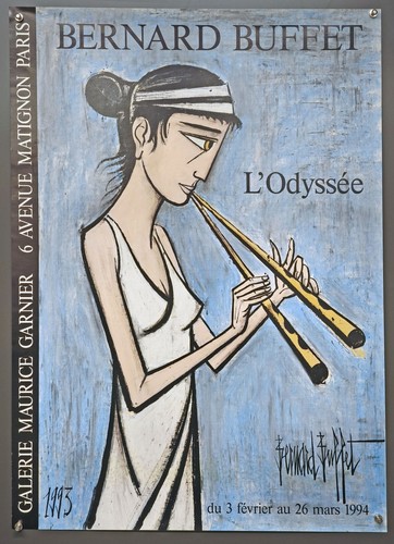 Bernard buffet 1994 poster - bernard,