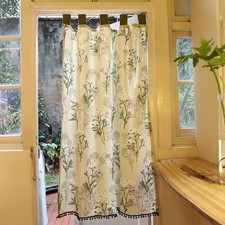 Rideau de porte botanique avec