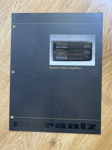 Vtg brochure marantz classic - brochure,