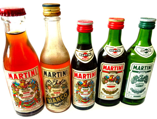 Lot mignonnettes martini - mignonnettes,