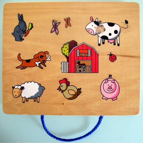 Puzzle boutons encastrement - à,