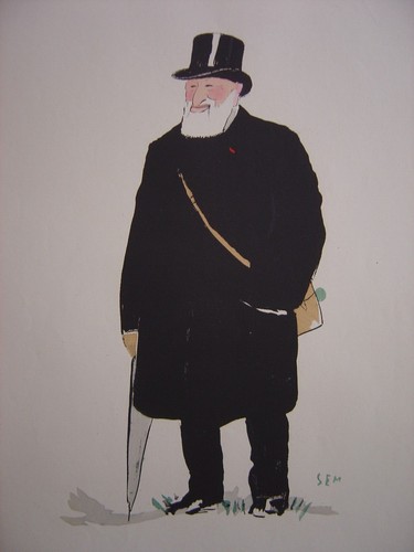 Lithographie originale sem - lithographie,