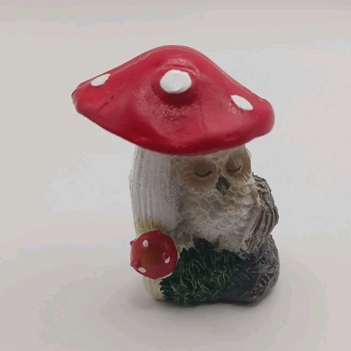 Figurine champignon rouge avec - rouge,