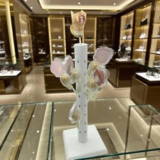 Porte-sucettes en bois robuste pour fêtes d'anniversaire de Noël