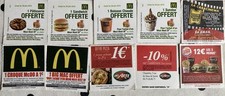 joli lot de 10 tickets cinema
