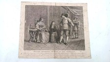 Gravure ancienne b - ancienne, g.b