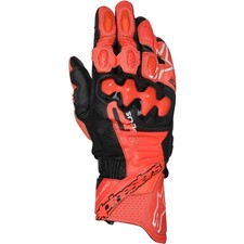Gants de moto Alpinestars GP Plus R V3 rouge clair/rouge fluo/noir