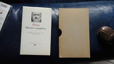 LA PLEIADE PLATON OEUVRES COMPLETES TOME 1 ED 1971