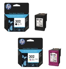 Cartouches d'encre originales HP 302 HP302 imprimantes HP DeskJet ENVY OfficeJet