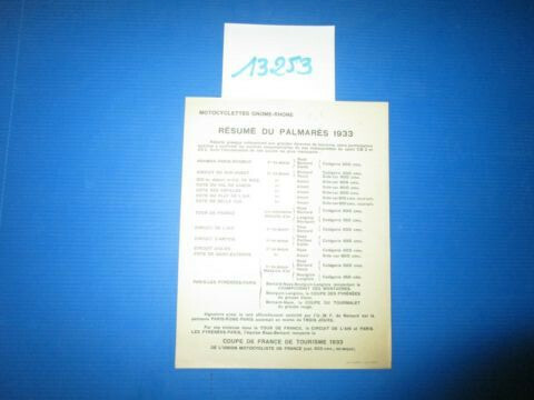 13253 gnome rhone - n°13253,