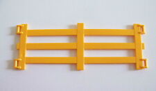PLAYMOBIL (T2221) FERME - Grande Barriere Clôture Jaune Orange 4055 4490