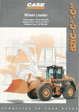 PUBLICITE CHARGEUR CASE 621C (POCLAIN)