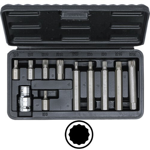 Jeu embouts xzn courts et - d'embouts,