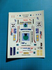 Decal 1/43 Peugeot 106 rallye