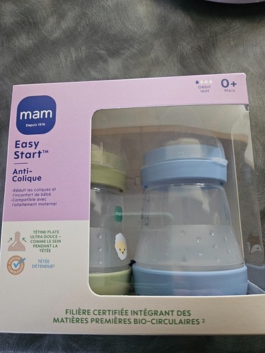 Biberons mam 160ml neuf - biberons,