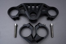 Té de Fourche Supérieur Racing Noir en Alu APRILIA RS660 / EXTREMA 2020-2024