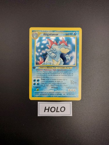 Carte pokémon aligatueur - pokémon,