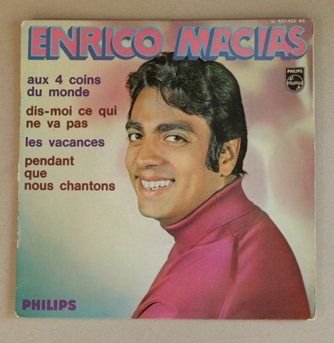 Enrico macias vinyle tours - vinyle, 45
