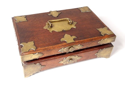 Coffret boîte bois - , exotique