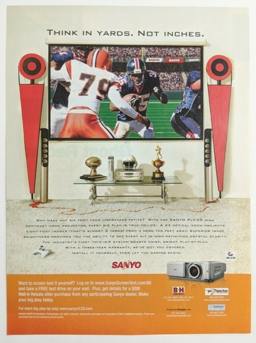Sanyo plv projector print - sanyo,