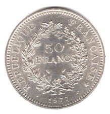 50 Francs Hercule 1977 en