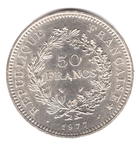 Francs hercule 1977 en - hercule,