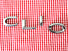 OCCASION CLIO 5 logo sigle embleme lettre lettrage arriere rear badge RENAULT