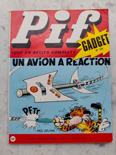 Pif gadget 129 avion - pif,